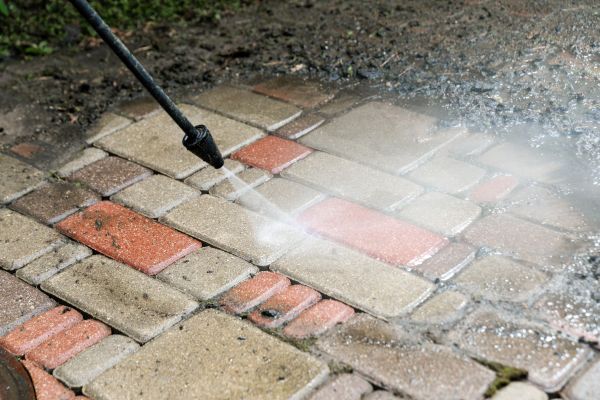 Paver Patio Cleaning in Saratoga Springs