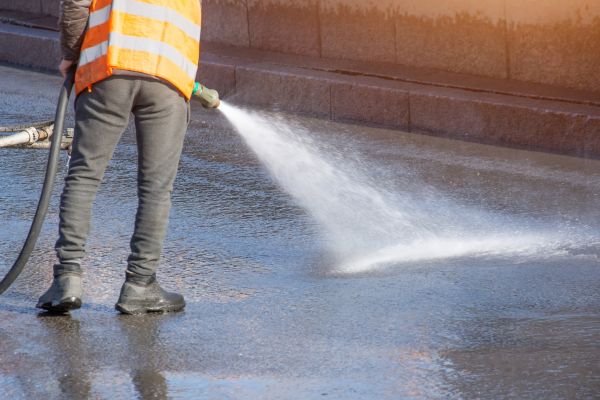 Asphalt Pressure Washing in Saratoga Springs